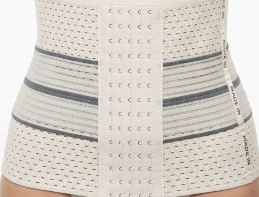 High-Waist Support Belt with 6-Hook Adjustable Fit