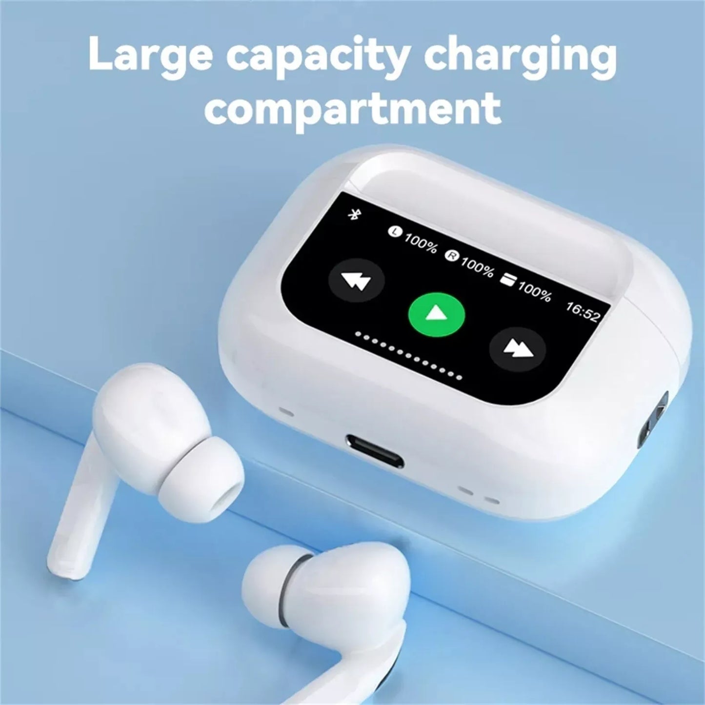 A9 Pro Touch Screen Wireless Air-pods